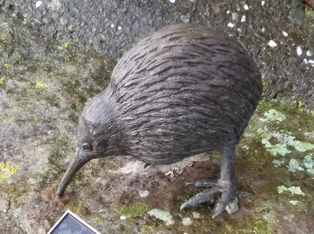 Whakatane kiwi statue