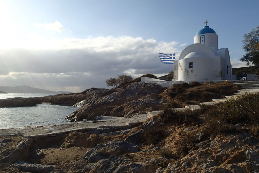 Greek Church by the sea