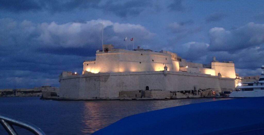 Fort St Angelo in Malta's Grand Harbour