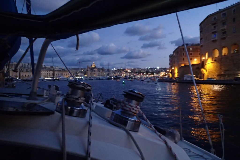 Approaching Grand Harbour Marina