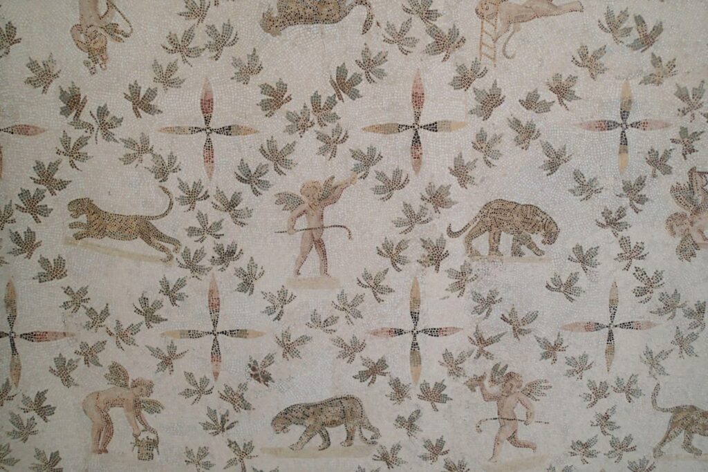 Roman mosaic tunisia