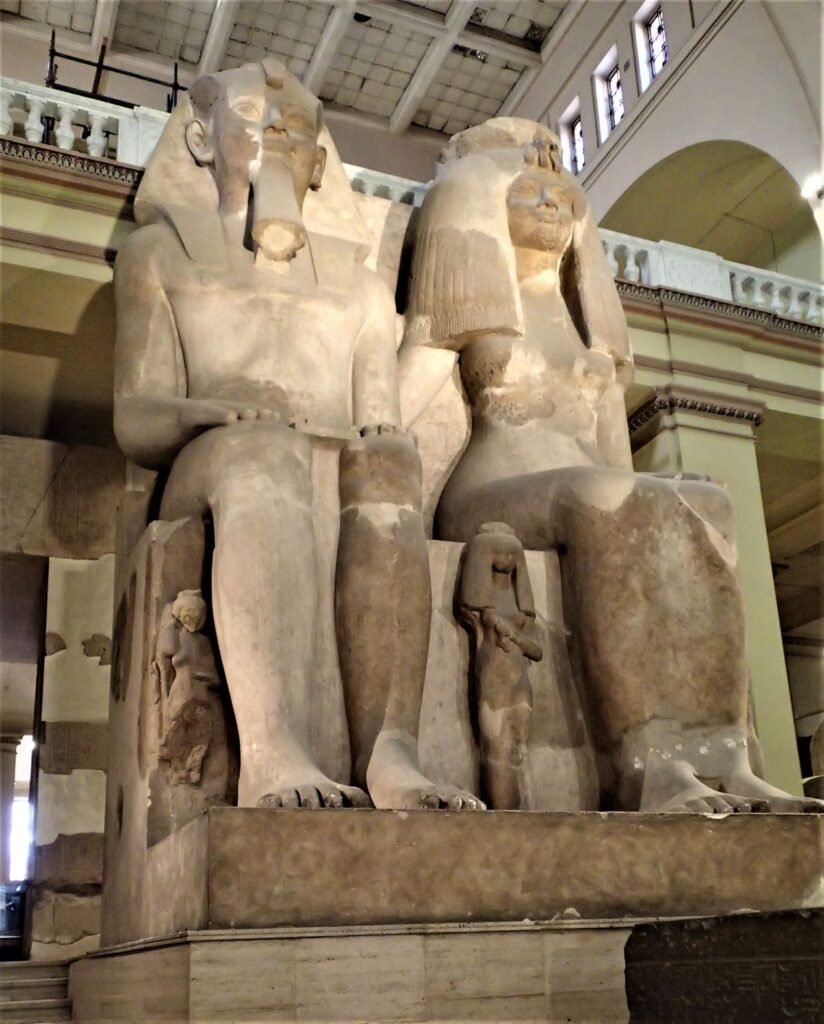 Colossal statues  Egyptian Museum