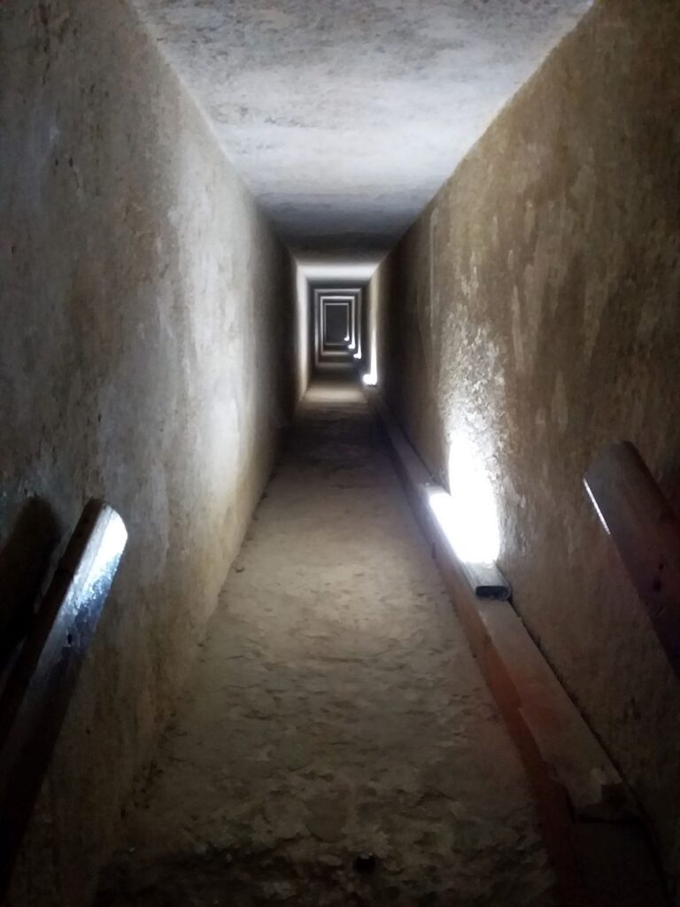 Inside Pyramid of Khafre