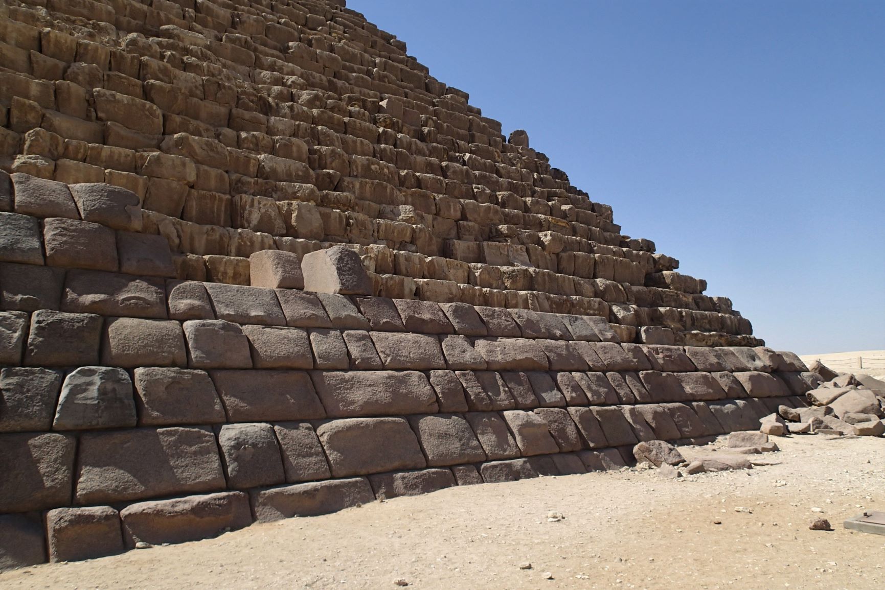 Outside the Pyramids of Giza