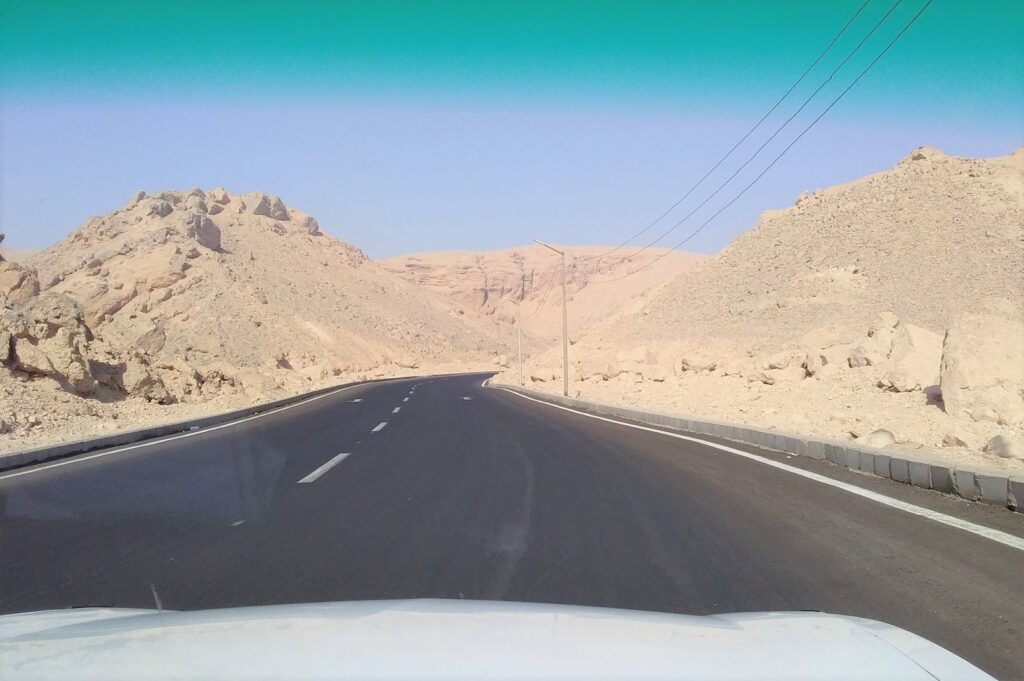 Road to the Valley of the Kings, Egypt