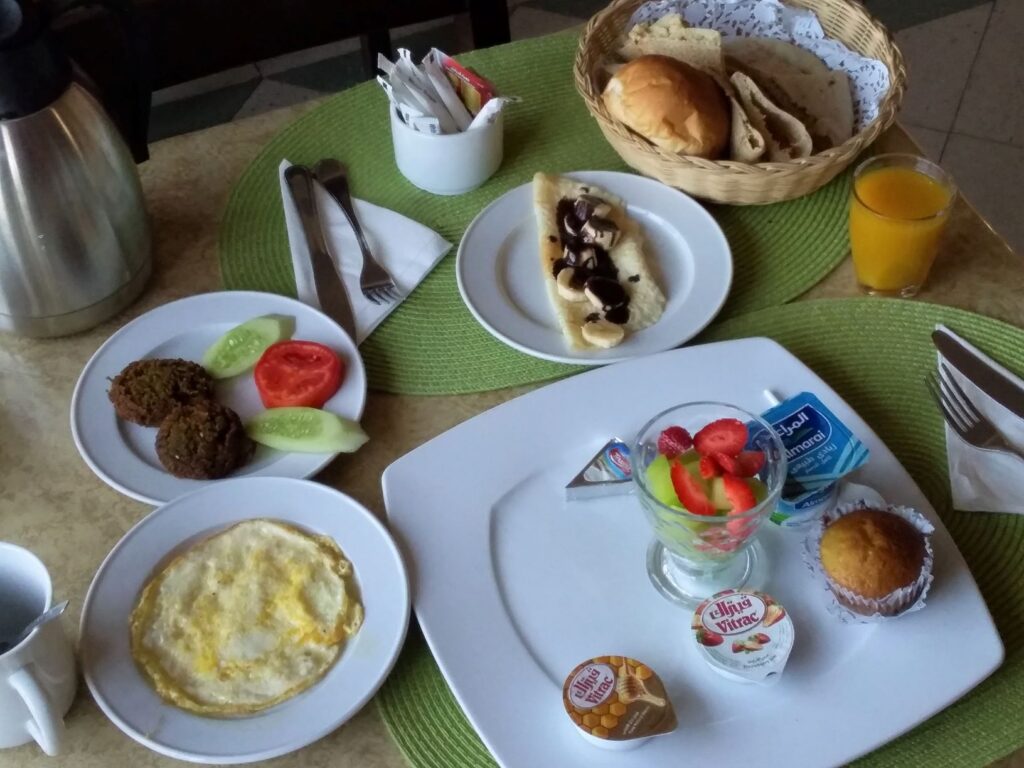 Hotel breakfast Egypt
