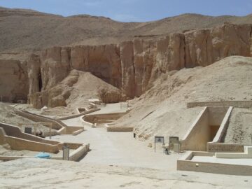 In the Valley of the Kings, Egypt