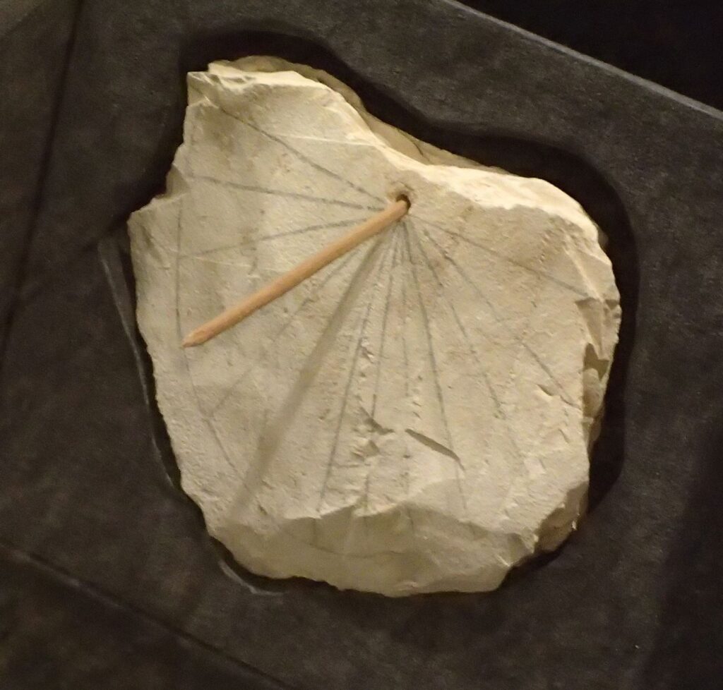 Ancient Egyptian sundial