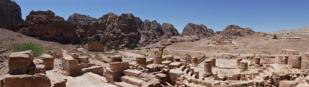 Great Temple Petra Jordan
