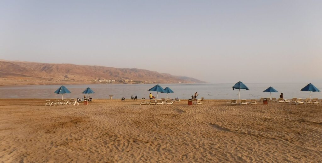 A Float in the Dead Sea Jordan