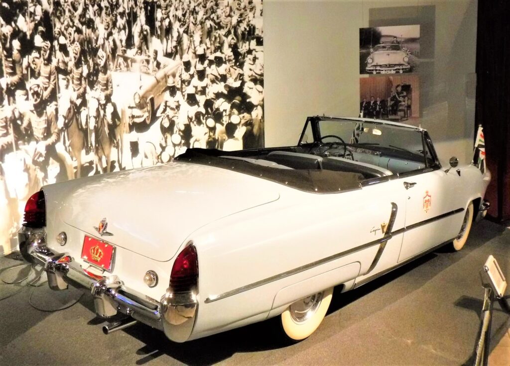 1952 Lincoln Capri Convertible  The Royal Automobile Museum, Amman Jordan