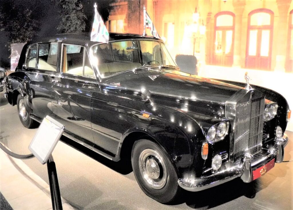 1968 Rolls Royse Phantom V  The Royal Automobile Museum, Amman Jordan