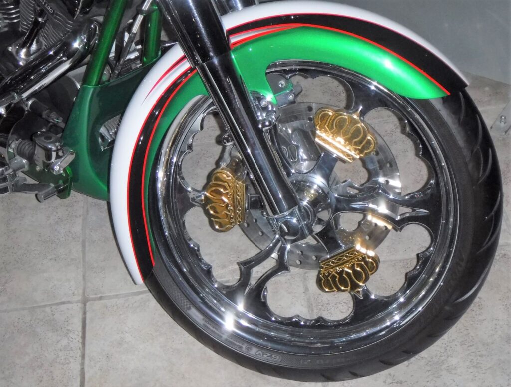 King Hussein of Jordan motorcycle rims