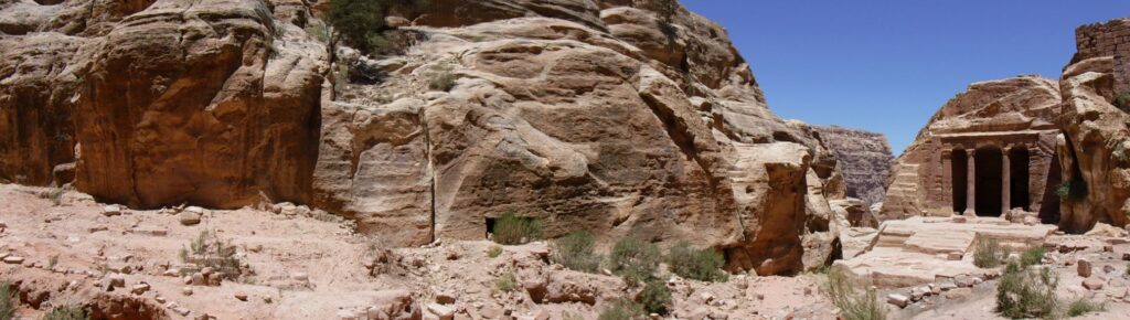 Garden Temple Exploring Ancient Petra Jordan