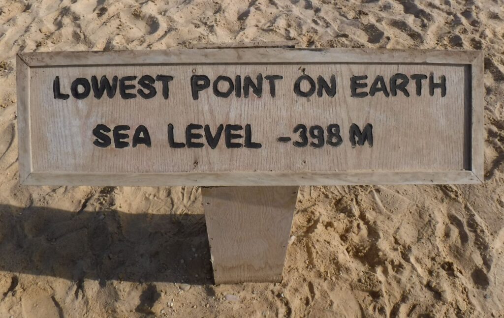 Lowest Point on Earth, Dead Sea, Jordan