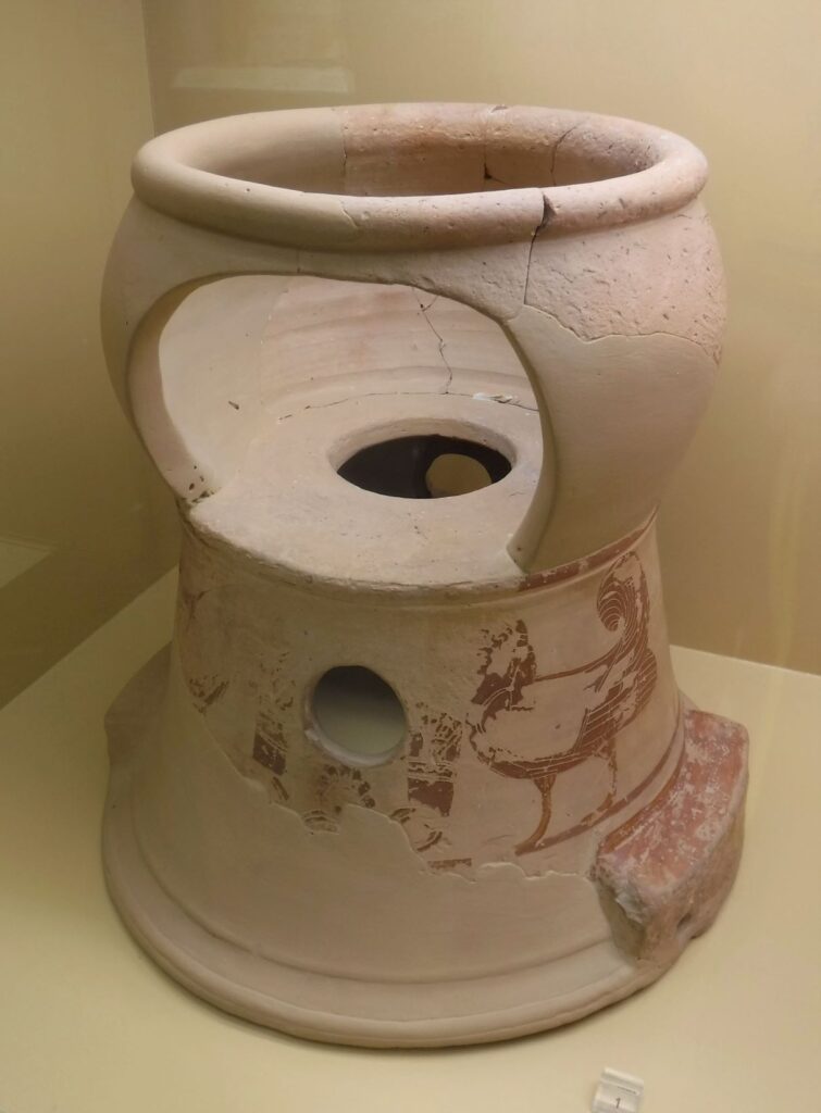 ancient Greek child's commode