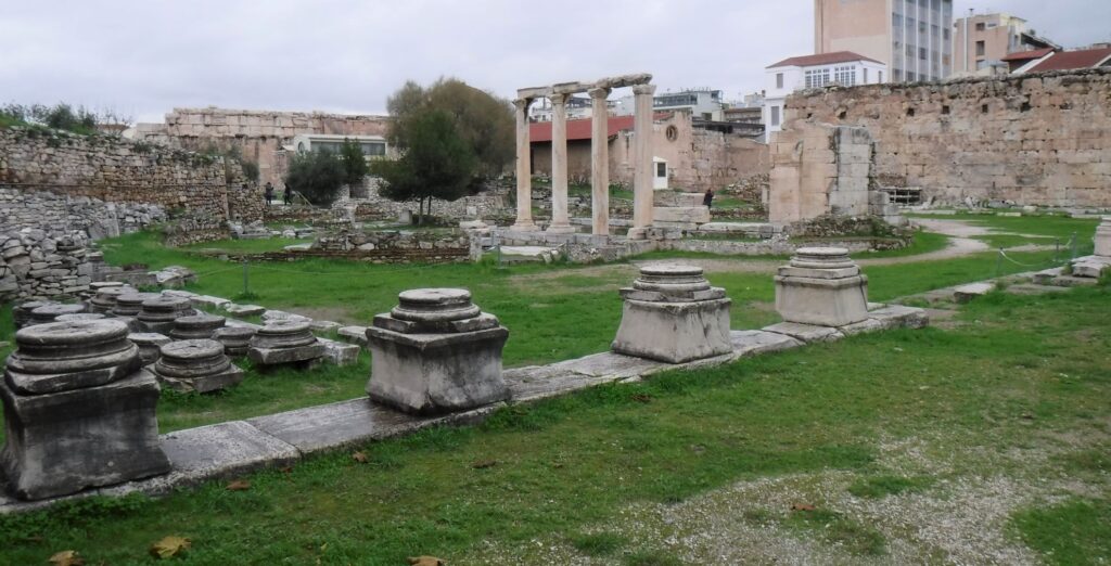 Hadrian's Library, ancient Athens