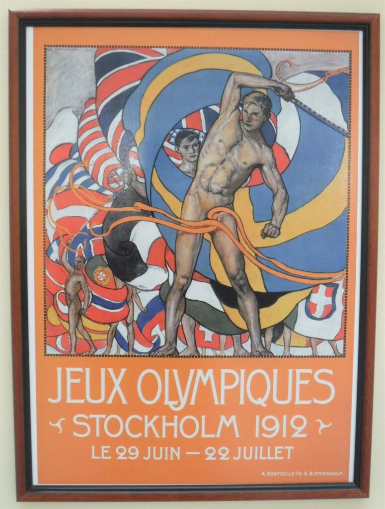 Stockholm 1912 Olympic Poster
