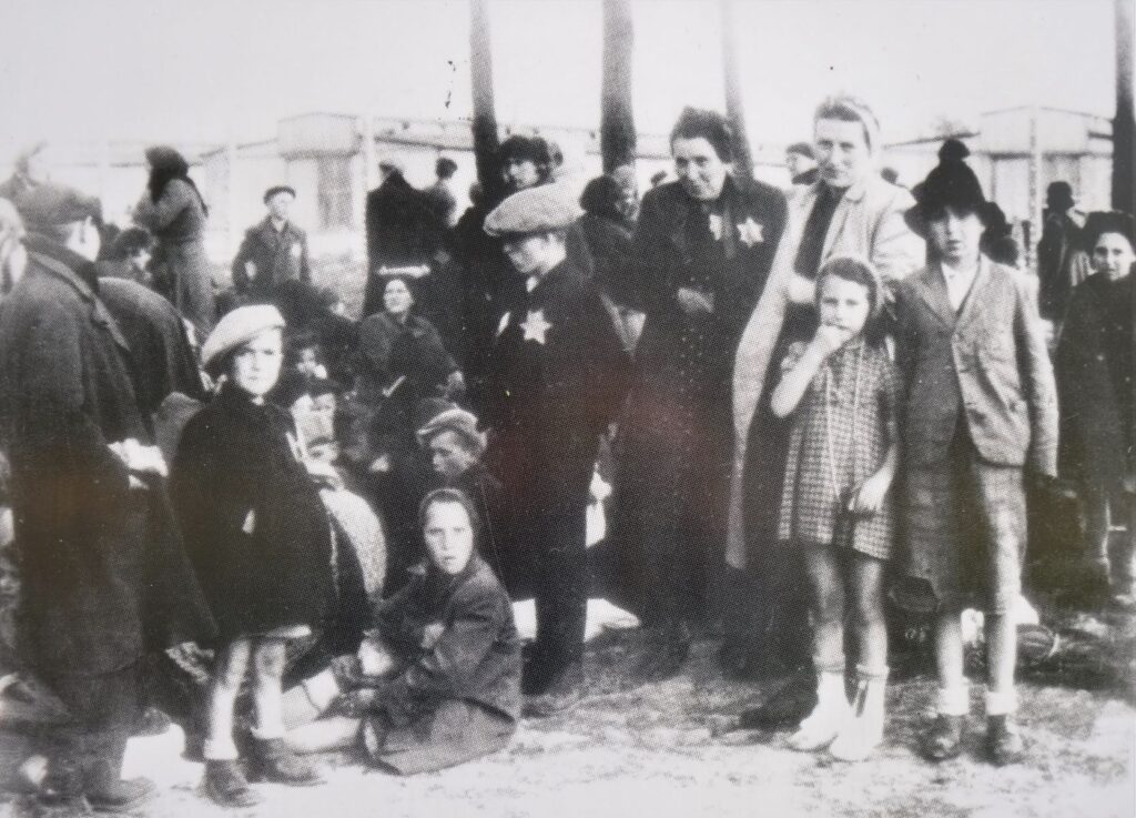 Auschwitz-Birkenau Concentration Camp condemned Jews