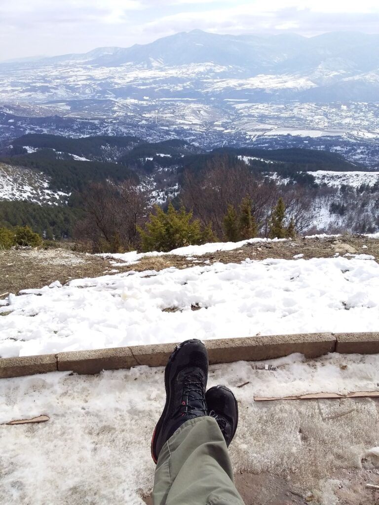View from Mount Vodno Skopje