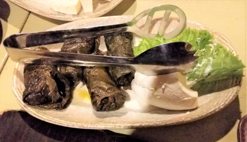 Macedonian cuisine vine leaves