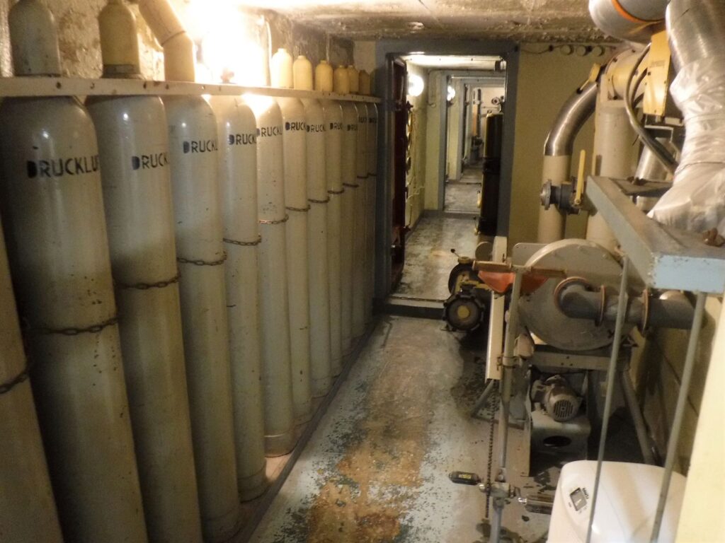 Air system Stasi Bunker Museum Machern Germany
