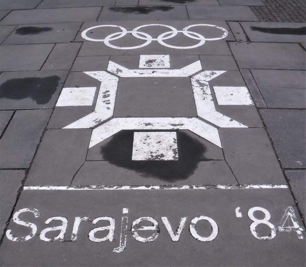 Sarajevo Olympics pavement
