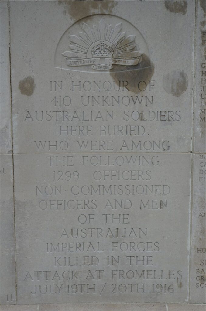 V.C. Corner Cemetery Fromelles, France