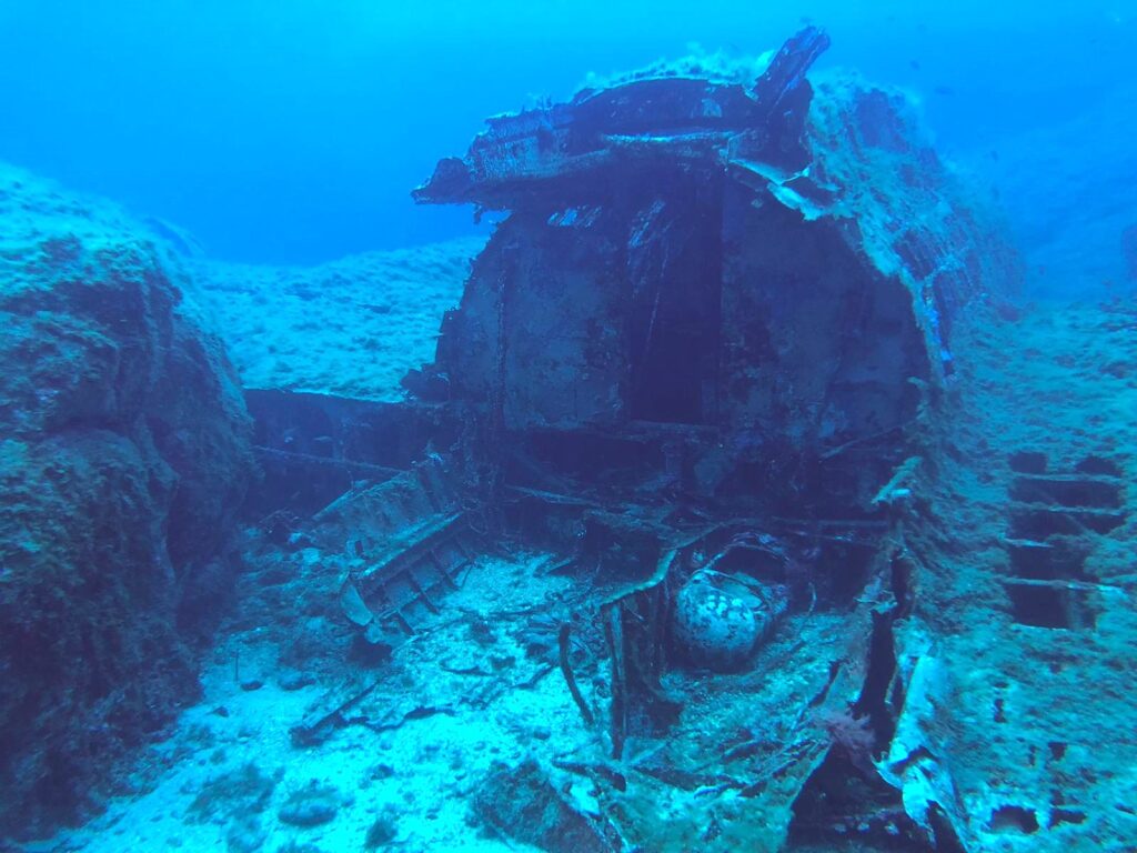 B-17 wreck Corsica