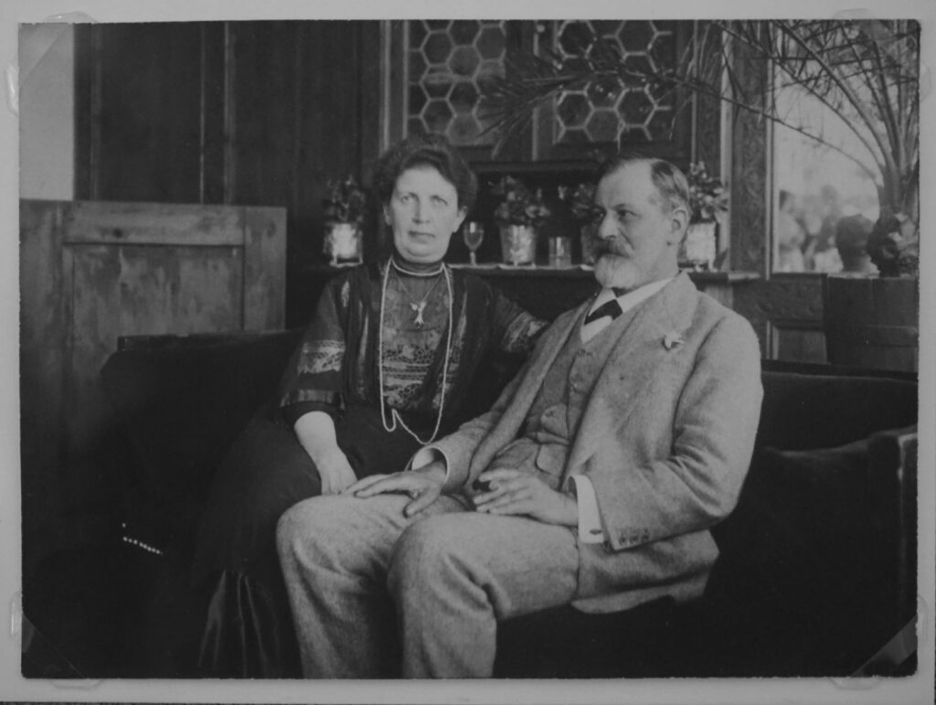 Sigmund and Martha Freud