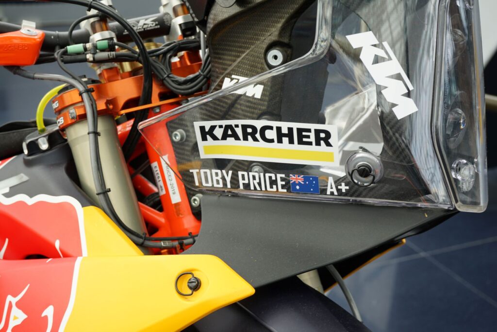 Toby Price Dakar KTM